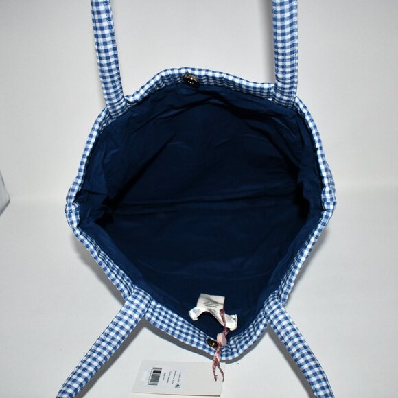 LoveShackFancy x Visit Savannah Henderson Bow Gingham Tote #LA202-2912 NWT - Picture 2 of 6